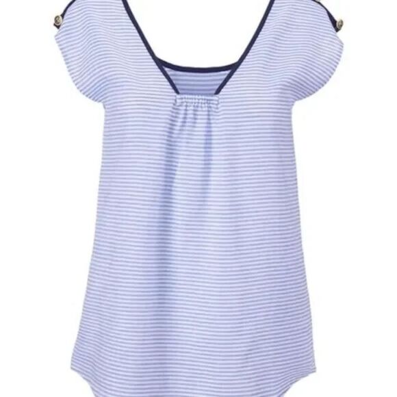 NWT Cabi Striped Windward Top (reversible) Size XS - Picture 2 of 4